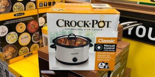 Crock-Pot Slow Cooker 4-Quart Possibly Only $9.99 at Lowe’s (Regularly $20)