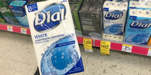 Dial Deodorant Soap 8-Pack Only $2.25 at Walgreens