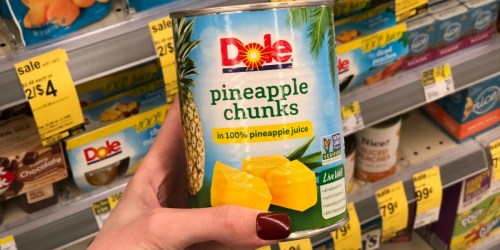 Dole Pineapple Chunks 20oz Cans Only 62¢ at Walgreens