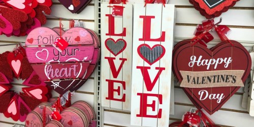 Cute Valentine’s Day Decor, Cards & Favors ONLY $1 at Dollar Tree