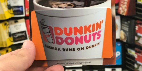 Free $2 Dunkin’ Gift Card for My Coke Rewards Members (Just Enter 4 Codes)