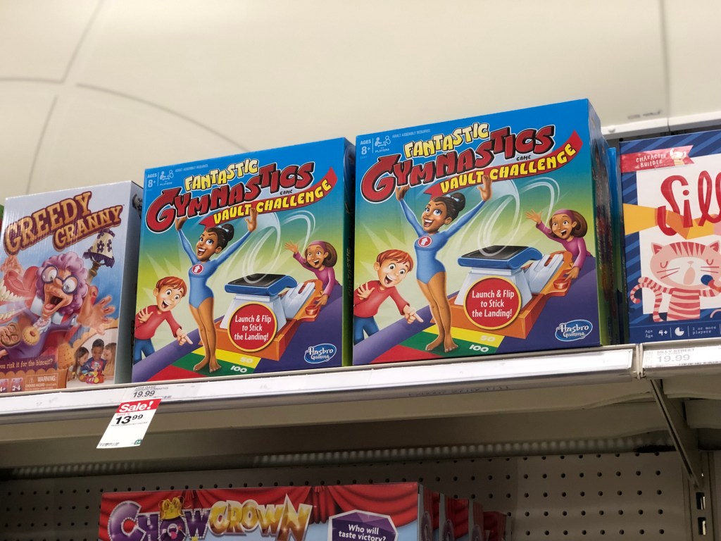 Hasbro Fantastic Gymnastics Board Game Only 9.79 at Target (Regularly