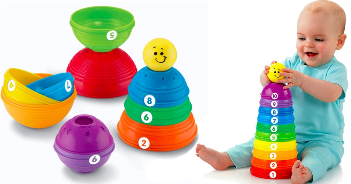 Fisher-Price Brilliant Basics Stack and Roll Cups Only $4.97 (Regularly $9)