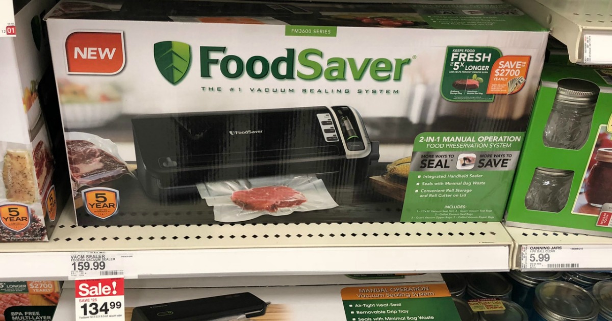 High Value 20/1 FoodSaver Vacuum Sealing System Coupon