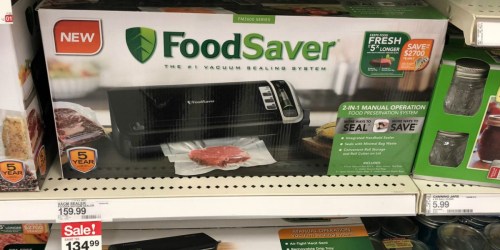 High Value $20/1 FoodSaver Vacuum Sealing System Coupon