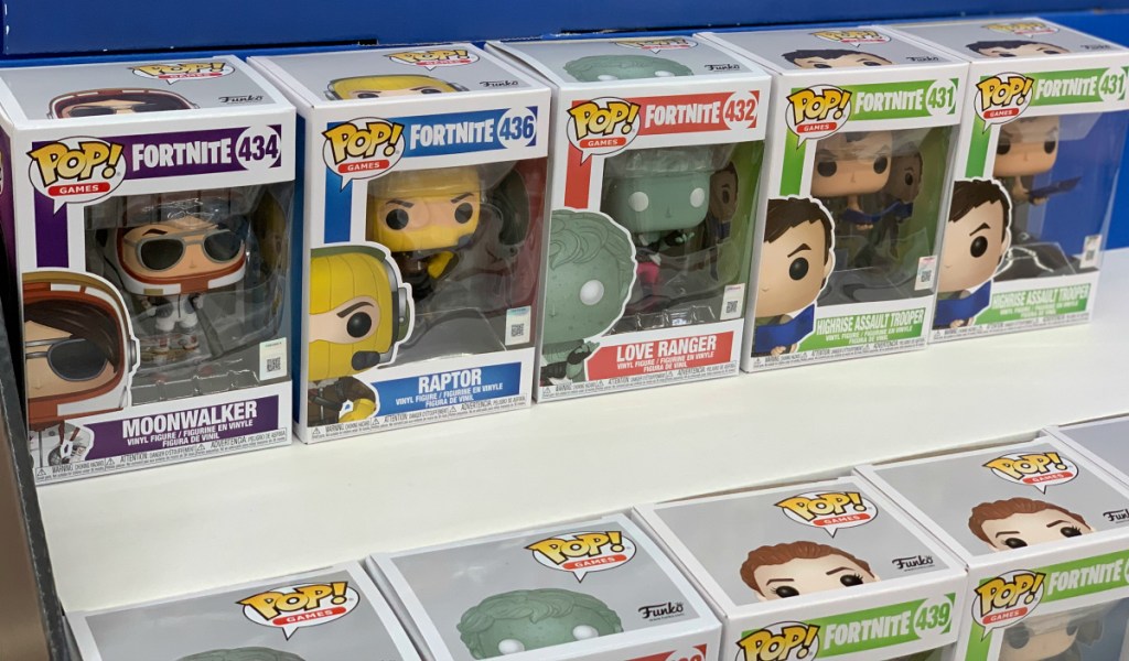 Fortnite Funko Pop Lot. Boxes are not mint, significant dings. But present  nice