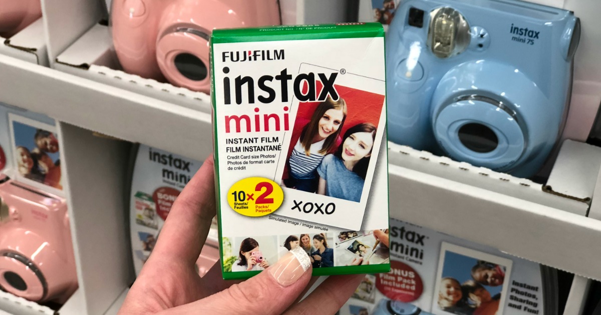 Walmart.com: Fujifilm Instax Mini Film Twin Pack Just $12.60 (Regularly $20) – Only $6.30 Each