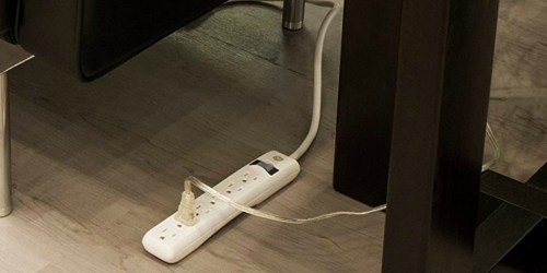 Amazon: GE Six-Outlet Power Strip 2-Pack Only $6.50 Shipped (Just $3.25 Each)