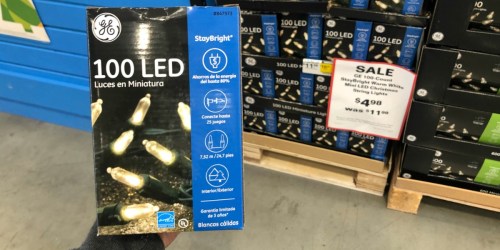 Over 50% Off GE LED Christmas Lights + FREE Shipping at Lowe’s