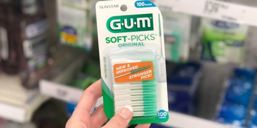 GUM Soft-Picks 100-Count Pack Only $3.27 After Cash Back at Walmart