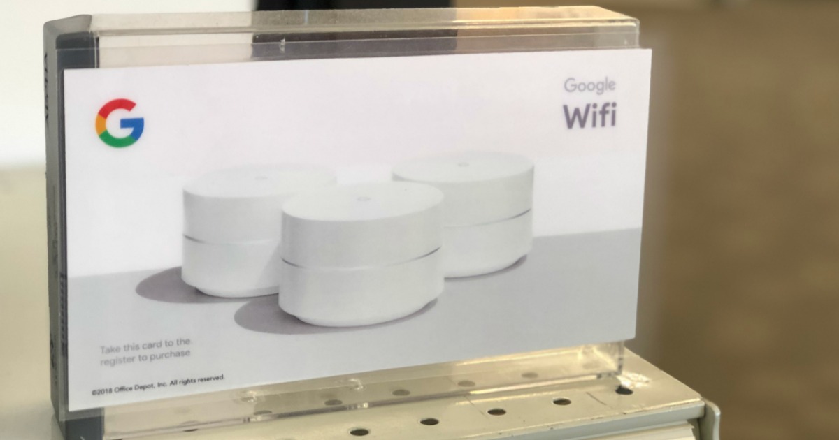 Google Home WiFi System 3-Pack Only $ w/ Free Office Depot Store Pick  Up (Regularly $300)