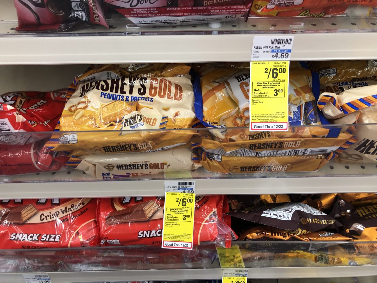Over $3 Worth of New Hershey's Coupons = 2 FREE Hershey's Gold Bags at ...