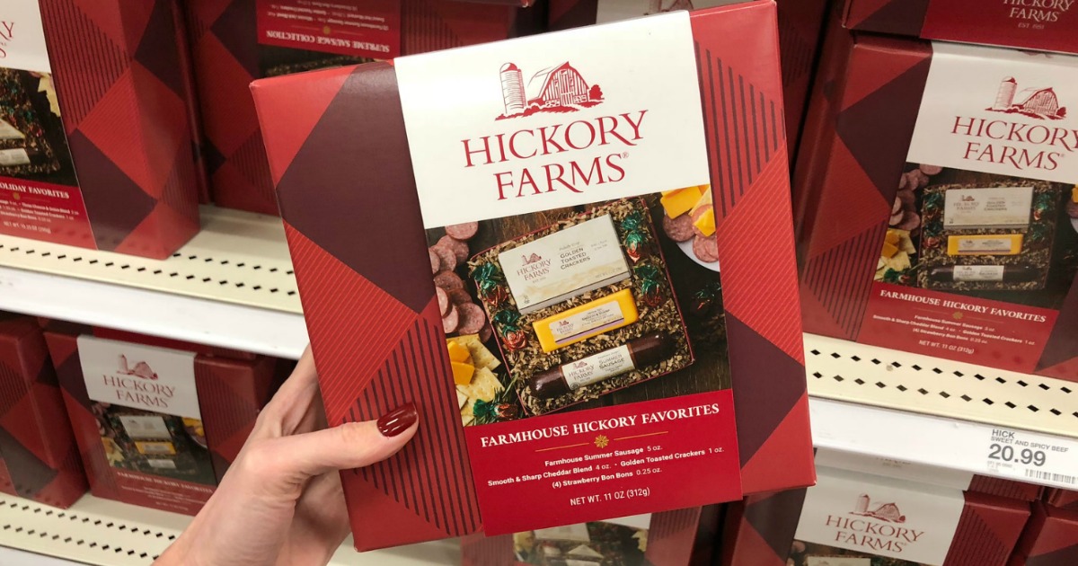 30 Off Hickory Farms Cheese & Sausage Gift Sets at Target (Just Use