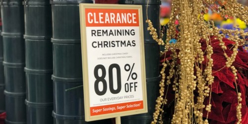 Up to 80% Off Christmas Clearance at Hobby Lobby