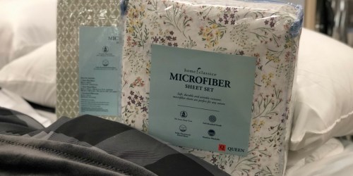 Kohl’s Microfiber Sheet Sets Starting Under $10