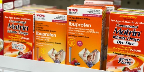 Infant Ibuprofen Products Recalled at Walmart, CVS, & Family Dollar