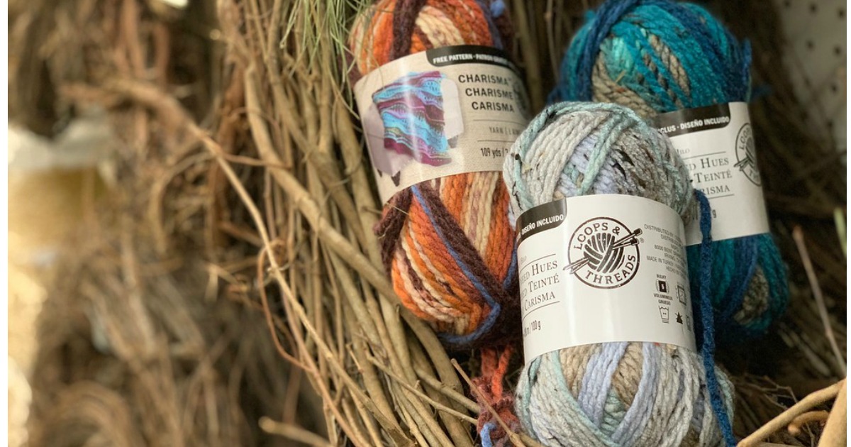 40% Off Loops & Threads Yarn at Michaels