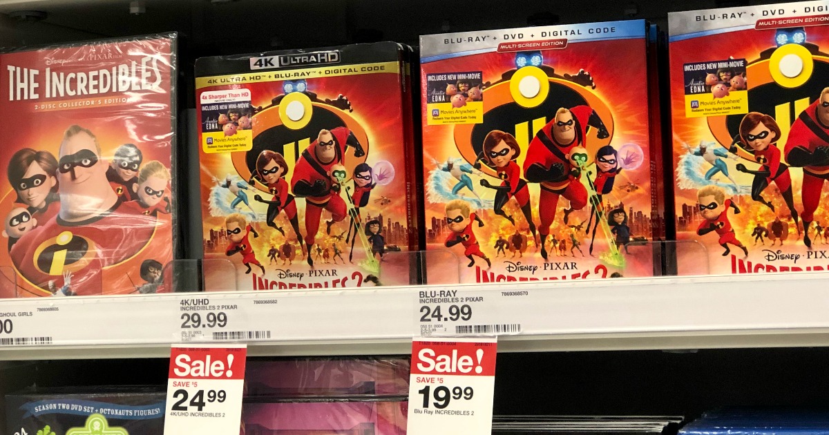 Up To 50% Off Blu-ray Combo Packs At Target (In-Store & Online)