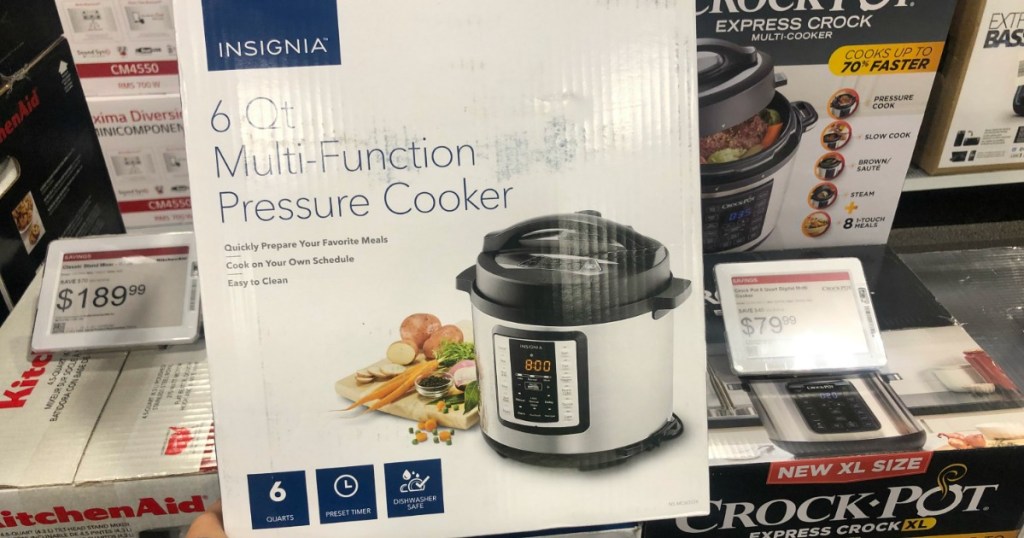 Insignia 6 Quart Multi Function Pressure Cooker at store