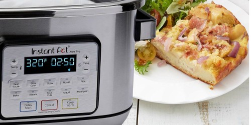 Amazon: Instant Pot Aura Pro Multicooker w/ Sous Vide Only $119.99 Shipped (Regularly $150)
