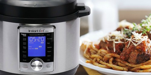 Amazon: Instant Pot Ultra 3 Quart 10-in-1 Pressure Cooker Only $59.95 Shipped (Regularly $120)