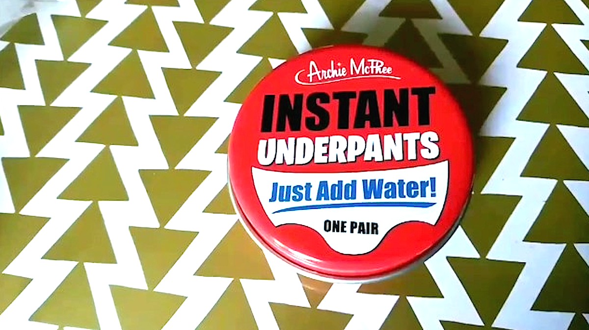 White Elephant Gifts, Gag Gifts, Funny Gift Ideas – Instant underpants