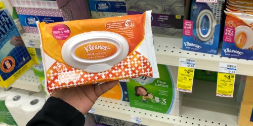 Kleenex Wet Wipes Only 50¢ at CVS & More