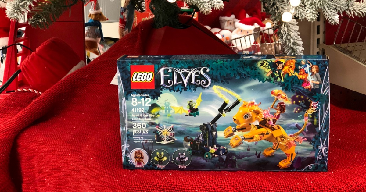 Lego elves azari & the fire lion discount capture