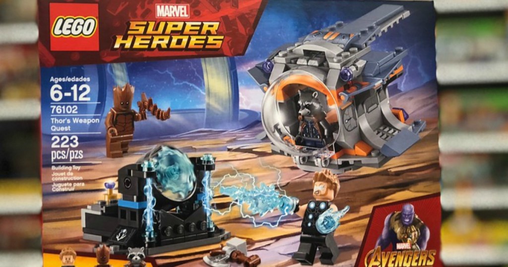LEGO Marvel Super Heroes Thor's Weapon Quest box