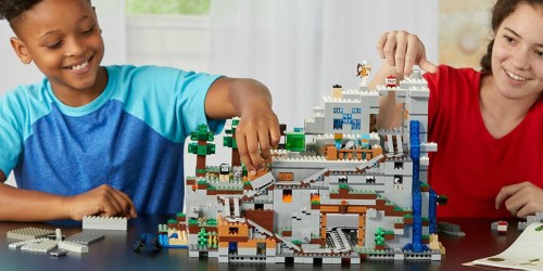 Amazon: LEGO Minecraft The Mountain Cave Building Kit Only $199.99 Shipped (Regularly $250)