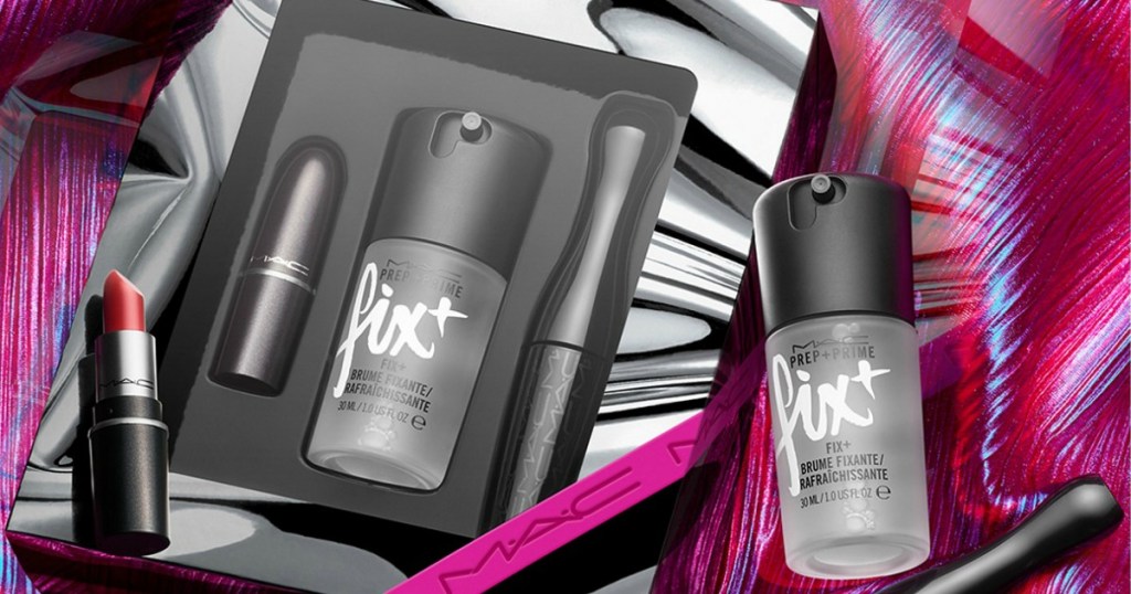 MAC 3Piece Limited Edition Lipstick Set + MAC Gift Bag