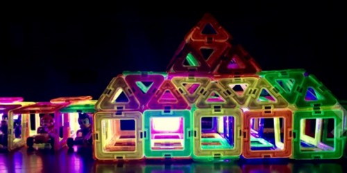 Amazon: Magformers Neon Blacklight 28-Piece Set Only $11.95 Shipped (Regularly $50)