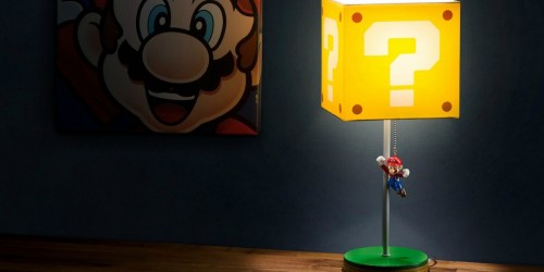 Nintendo Super Mario Table Lamp Just $17.50 Shipped (Regularly $25) on Target.com