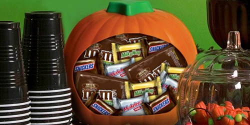 Mars Chocolate Halloween Candy 24 oz Pumpkin Bowl Only $5.33 (Ships w/ $25 Amazon Order)