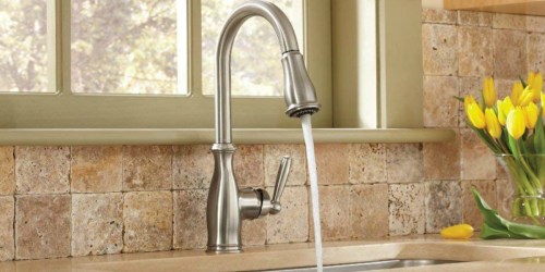 Moen One-Handle Pulldown Kitchen Faucet Only $113.67 Shipped at Amazon + More