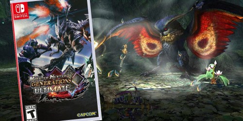 Monster Hunter Generations Ultimate Nintendo Switch Game Only $37 Shipped (Regularly $60)