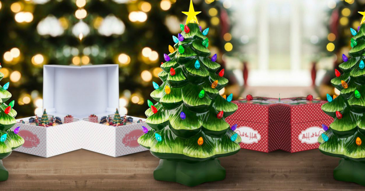 Nostalgic 14 Ceramic Christmas Tree Just 23 99 At Michaels Regularly 60 Ceramic Christmas Tree Lights Michaels