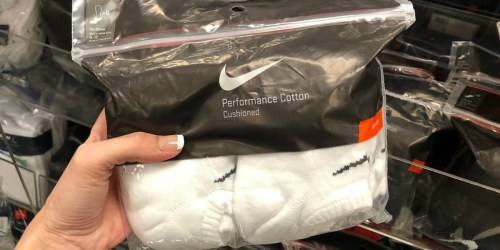Nike Men’s Dri-FIT No Show Socks 6-Pack Only $9.99 at Macy’s (Regularly $22)