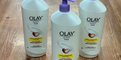 Amazon: Olay Quench Shea Butter Body Lotion 3-Pack Only $11.91 Shipped