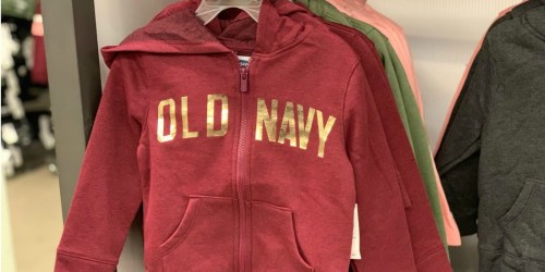 50% Off Old Navy Sweatshirts & Hoodies for the Fam