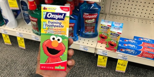 Orajel Toddler Toothpaste Only 99¢ After CVS Rewards