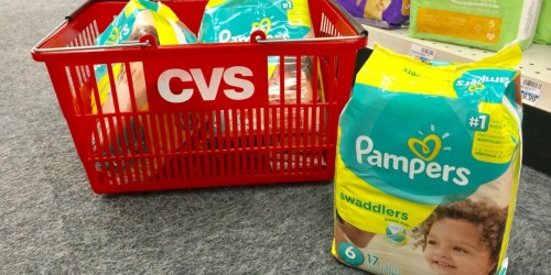 Pampers Jumbo Pack Diapers Only $5 Each After CVS Rewards