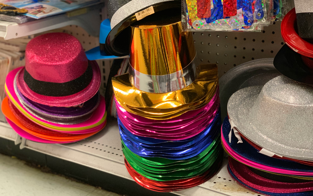 New Year’s Eve Party Supplies ONLY 1 Each at Dollar Tree