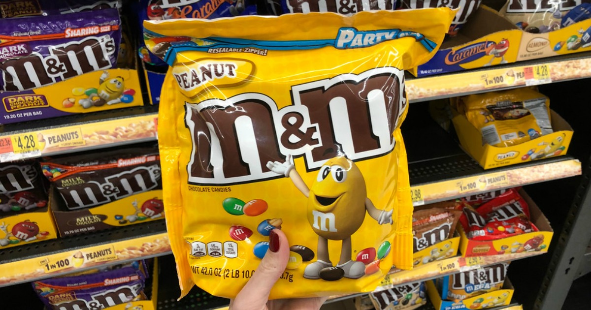 giant bag of peanut m&ms