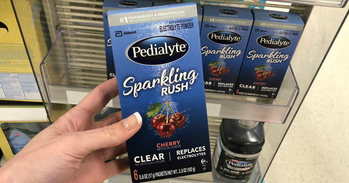 Pedialyte Sparkling Rush packets Deal at Target