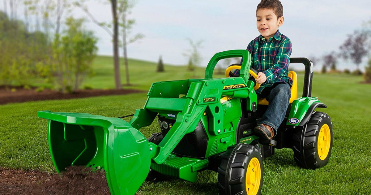 pedal front loader