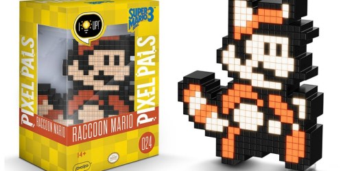 PDP Pixel Pals Nintendo Raccoon Mario Only $5.61 Shipped & More