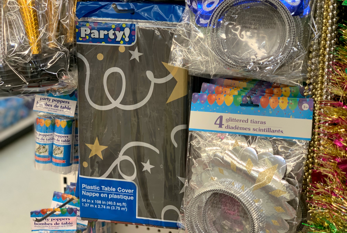 New Year’s Eve Party Supplies ONLY 1 Each at Dollar Tree