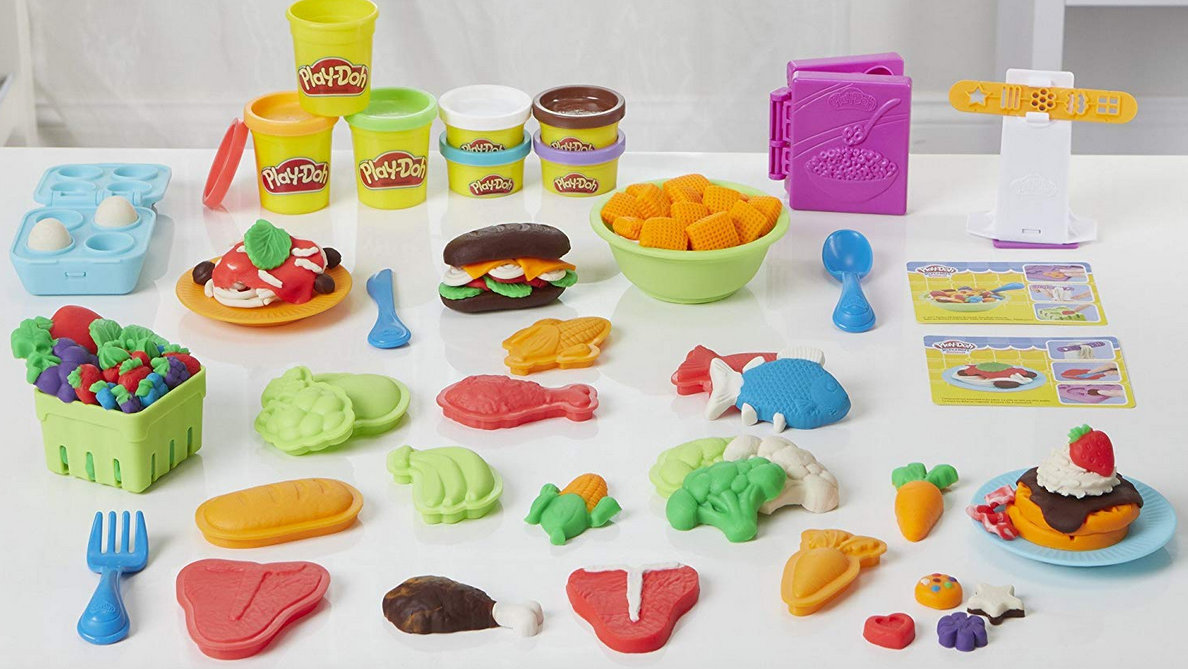 play doh kitchen creations grocery goodies