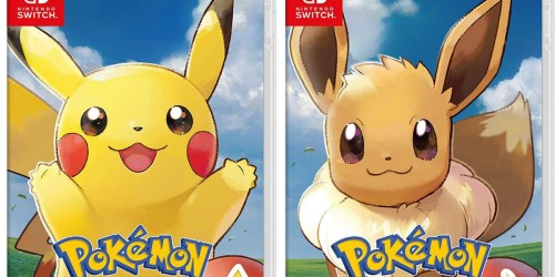 Pokémon Let’s Go! Nintendo Switch Games Only $42.95 Shipped